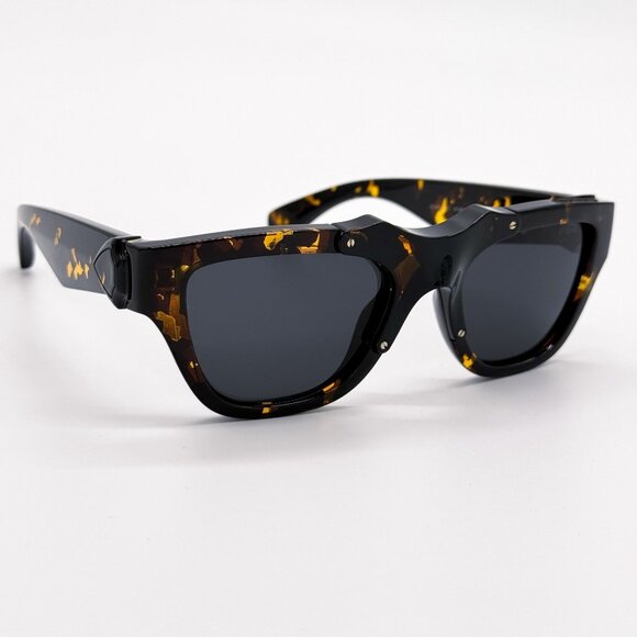 NEW BURBERRY SUNGLASSES BE4445U 410687 UNISEX HAVANA BURBERRY BE4445U 4106/87 main image 4